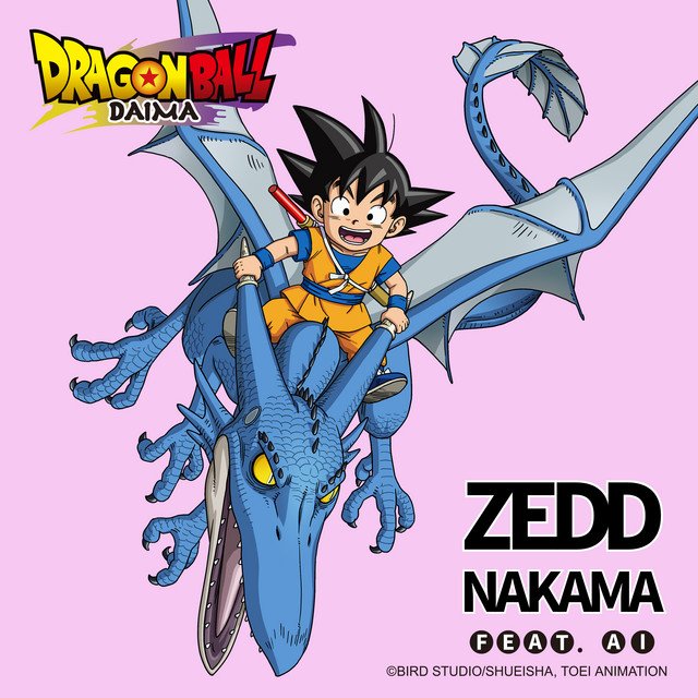 Capa de NAKAMA feat. AI (Dragon Ball DAIMA Ending Theme - Anime ver.)